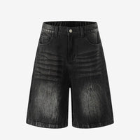 Lange Jeansshorts