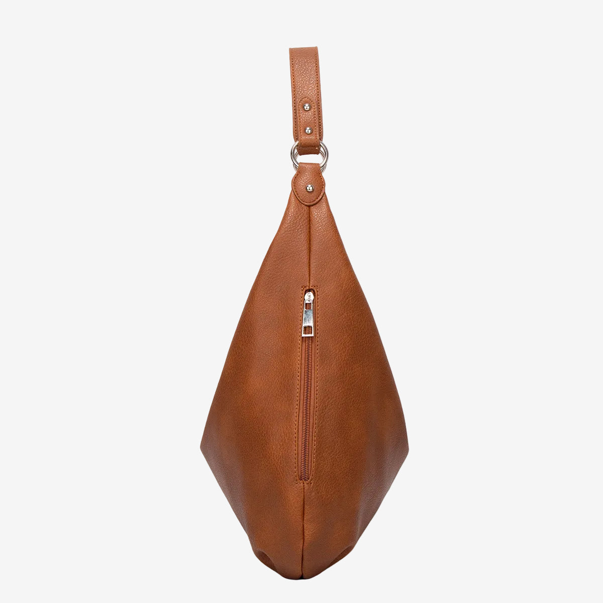 Leather shoulder bag