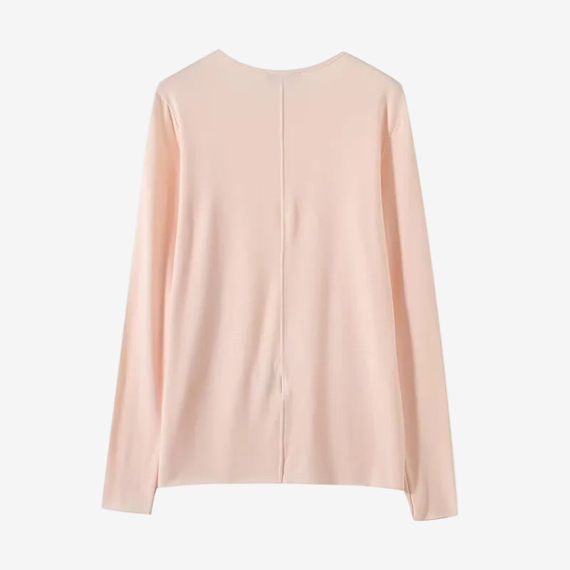 Round neck long sleeve Top