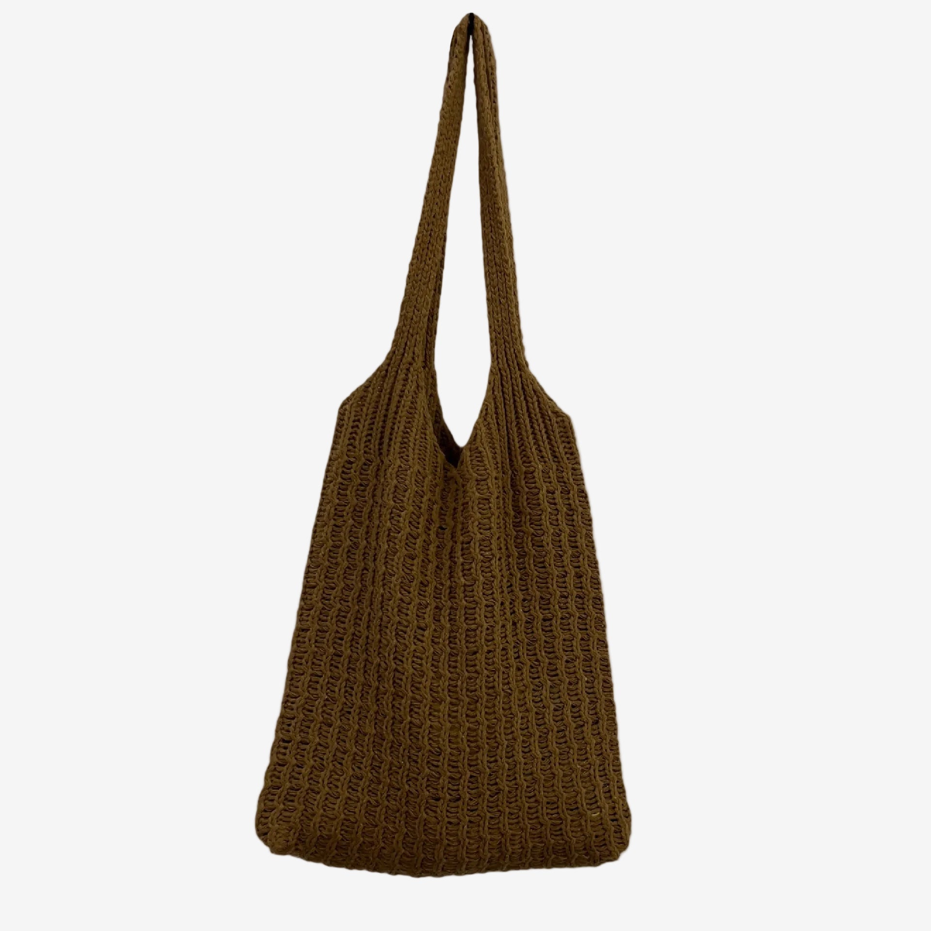 Wool Knit Shoulder Bag