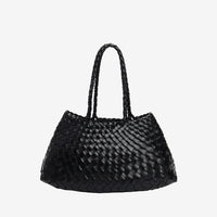 Woven Large Shoulder Handbag