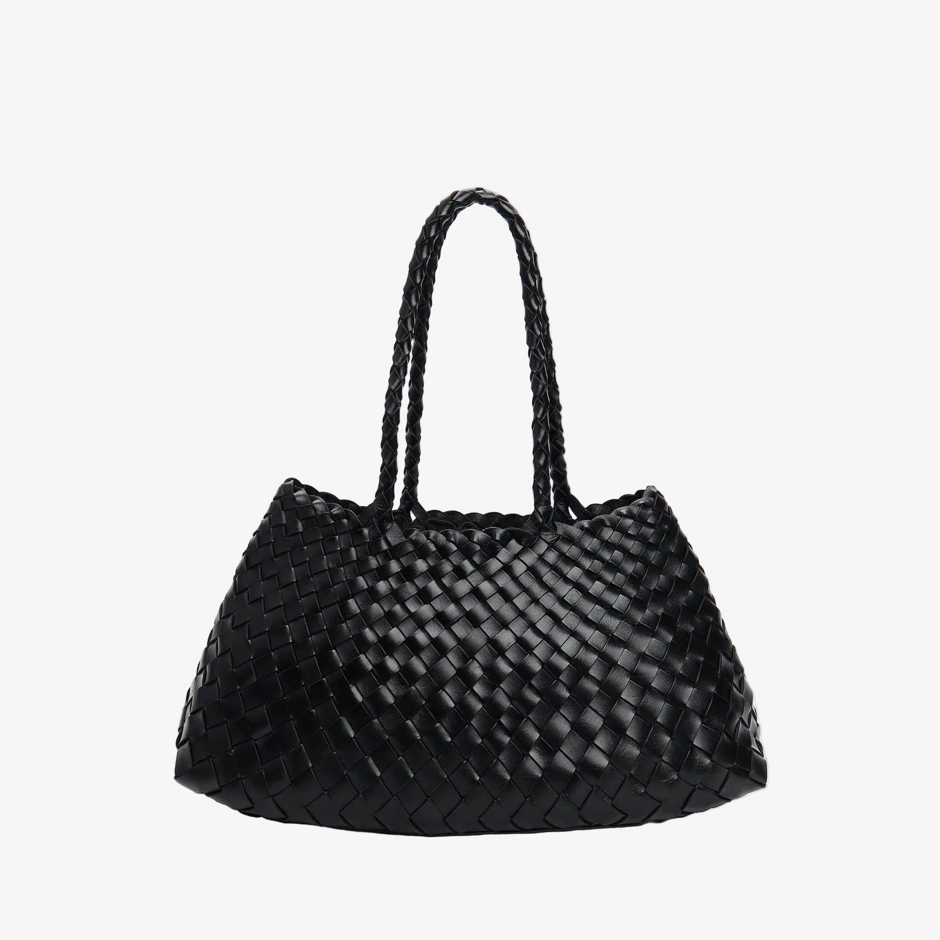 Woven Large Shoulder Handbag