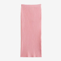 Pink Top and skirt knit