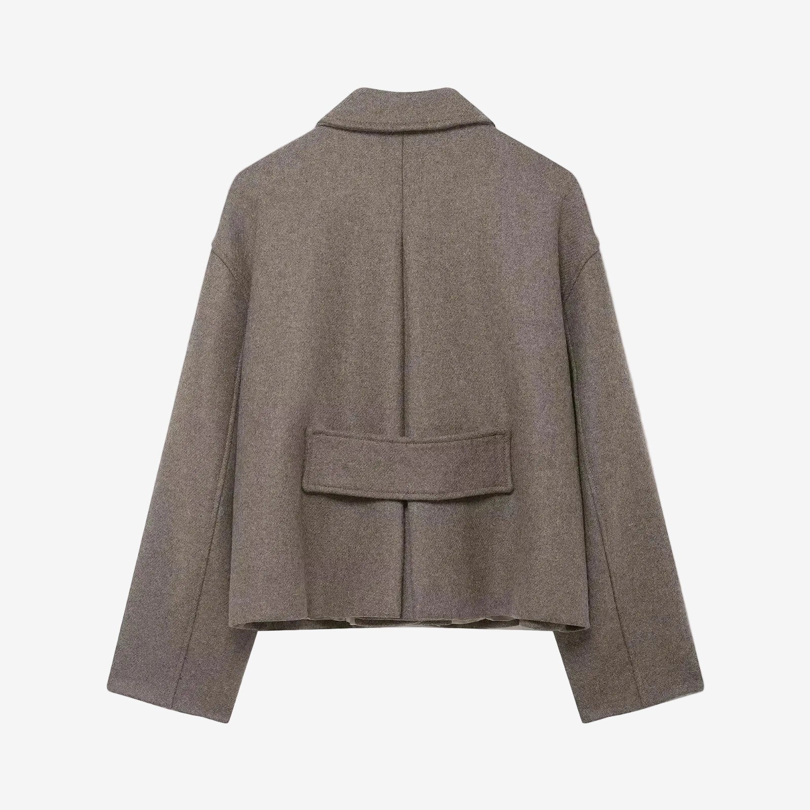 Wool blend jacket