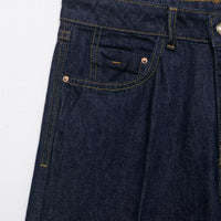 Street-casual lange Jeansshorts