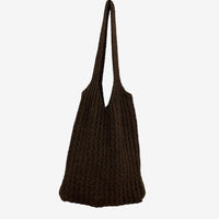 Wool Knit Shoulder Bag