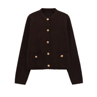 Knitted Button Jacket