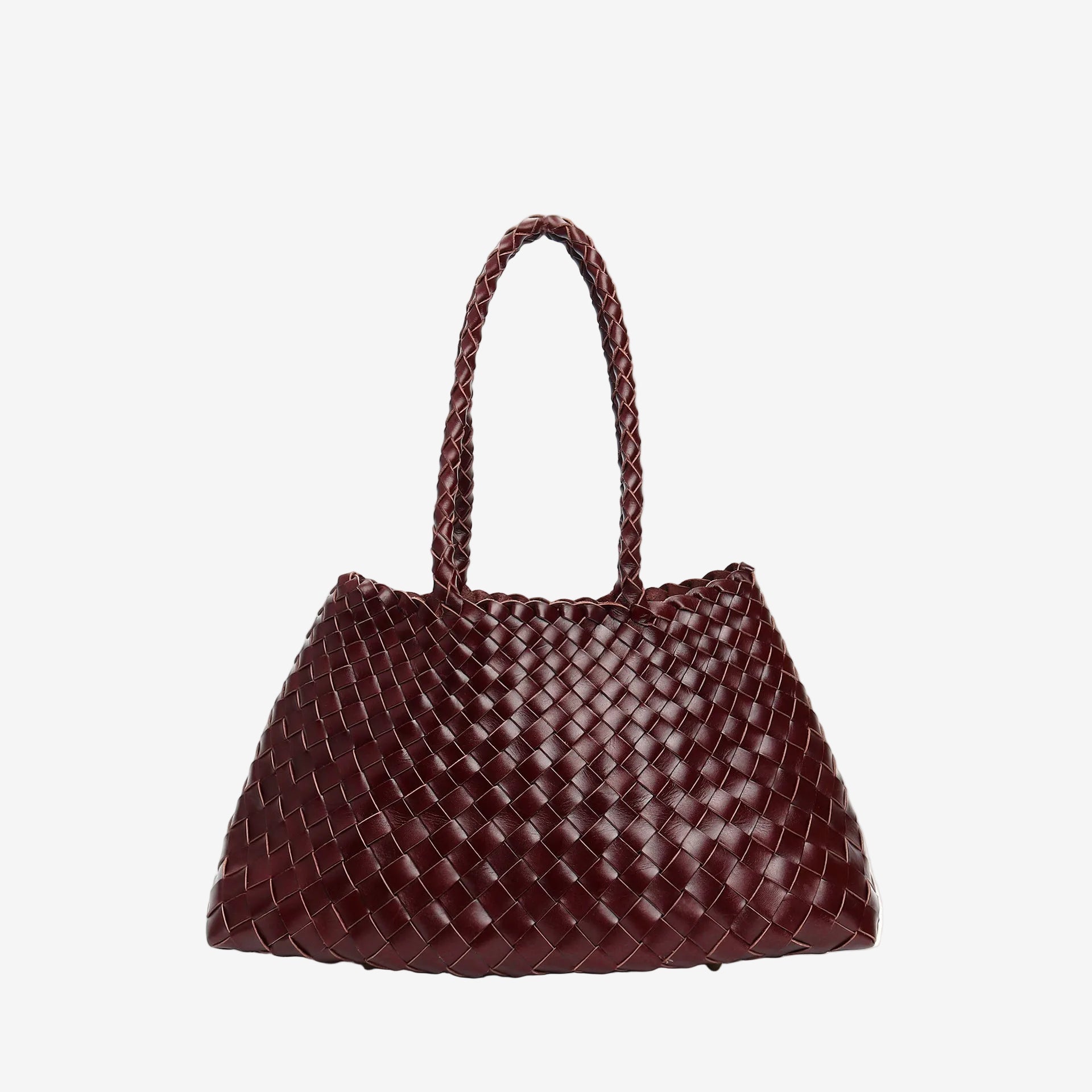 Woven Large Shoulder Handbag