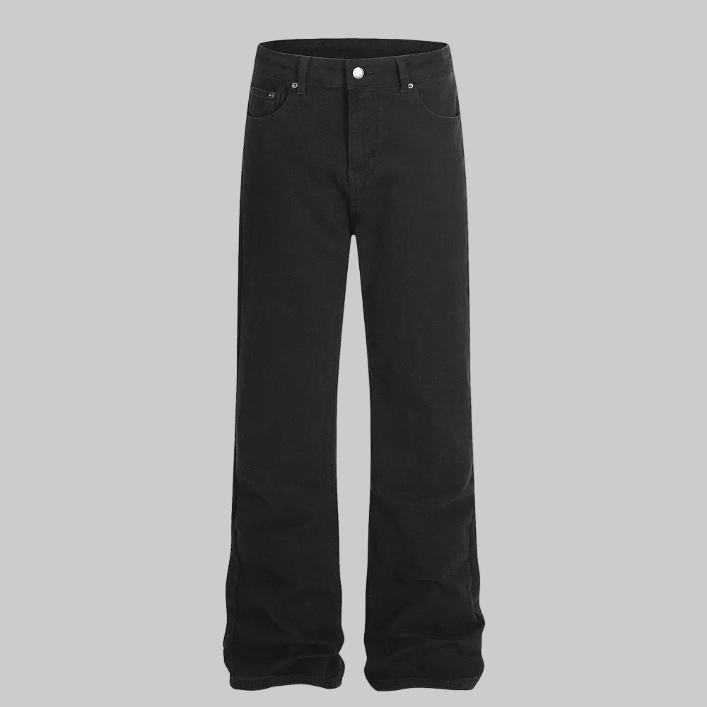 Black straight Leg Denim