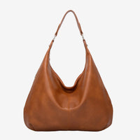 Leather shoulder bag