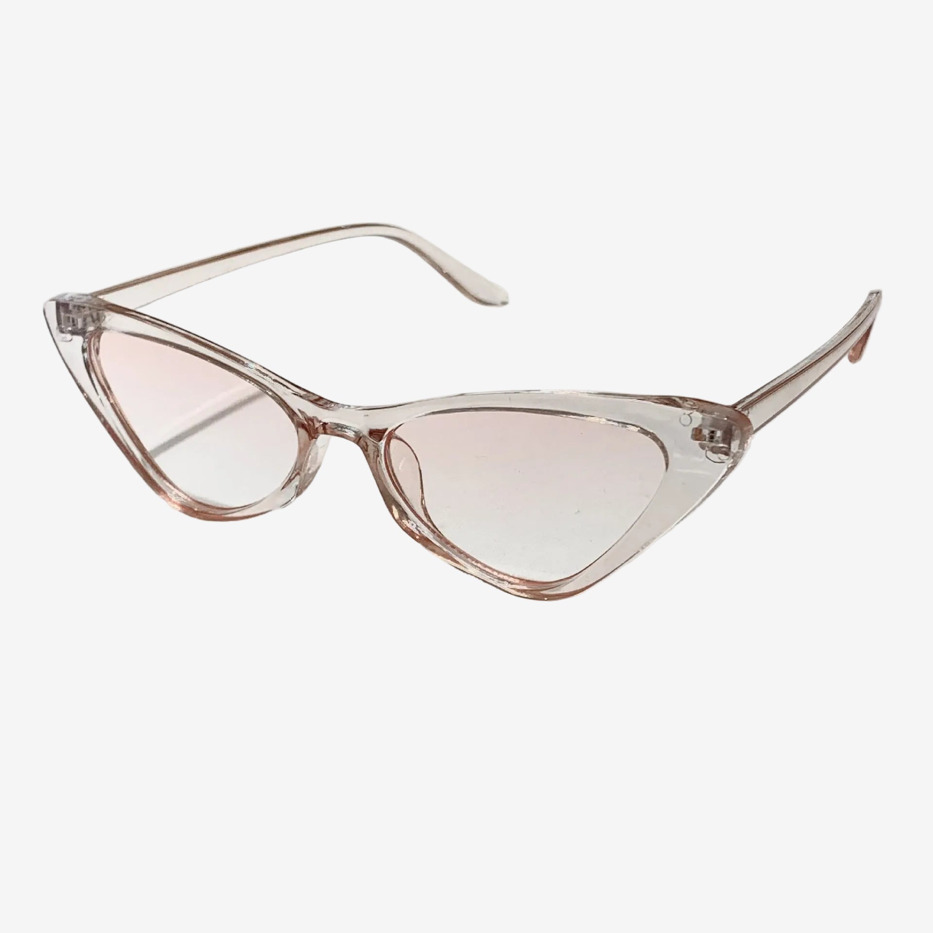 Farbige Cat-Eye-Sonnenbrille