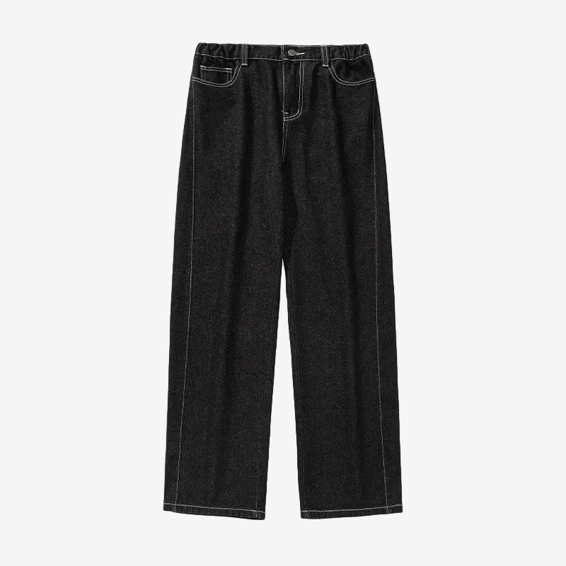 Straight Loose Leg Denim