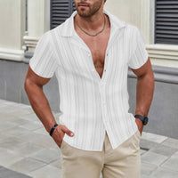 Khaki button polo shirt
