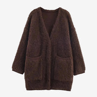 Handtuchstrickjacke