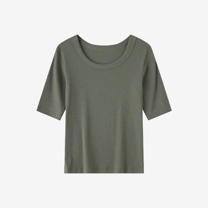 Khaki Cotton top