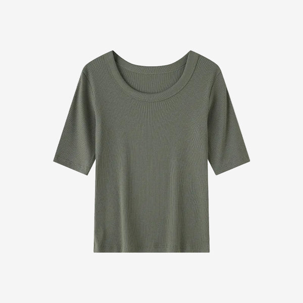 Khaki Cotton top
