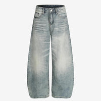 Light Blue washed Baggy Denim