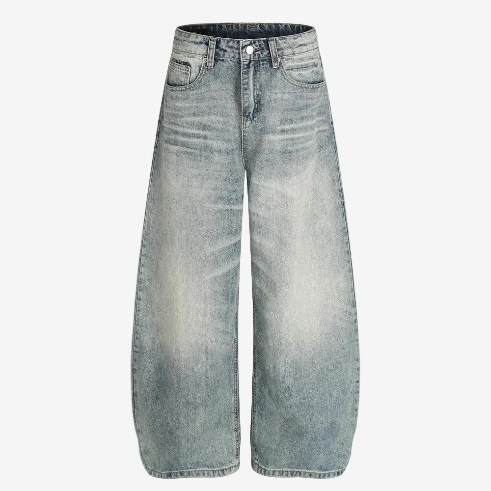 Light Blue washed Baggy Denim
