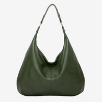 Leather shoulder bag