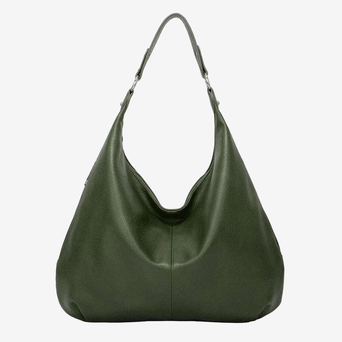 Leather shoulder bag
