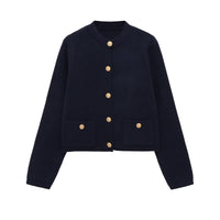 Knitted Button Jacket