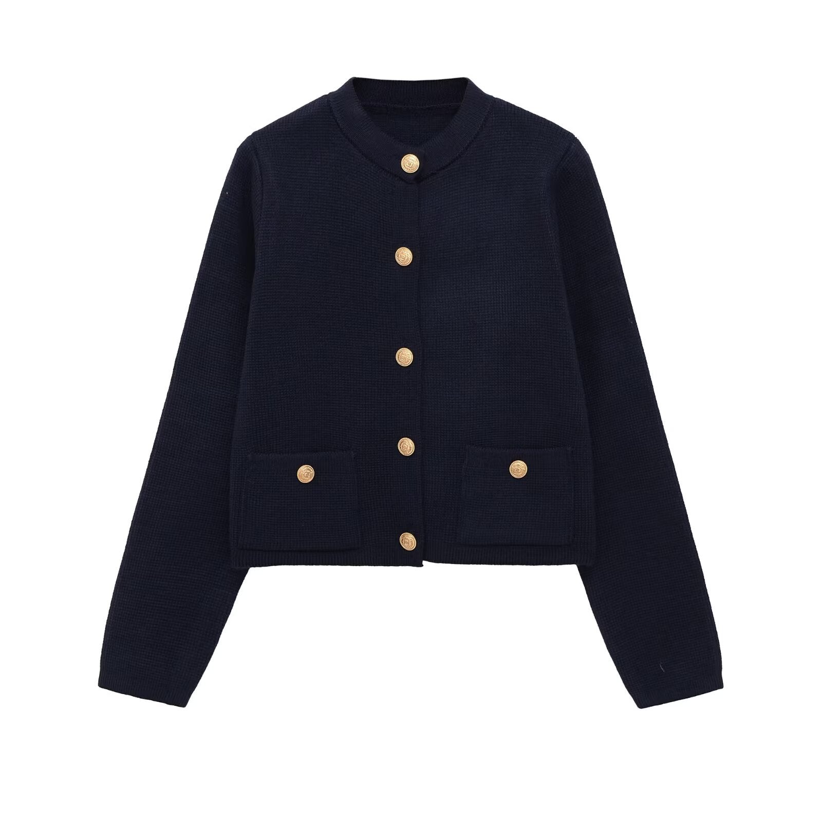 Knitted Button Jacket