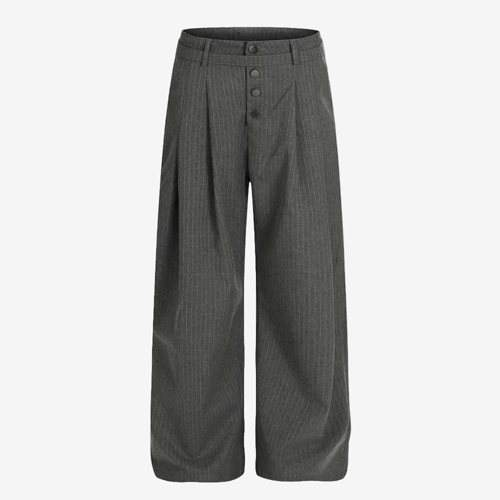 Pleated Suit Trousers