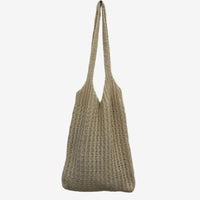 Wool Knit Shoulder Bag
