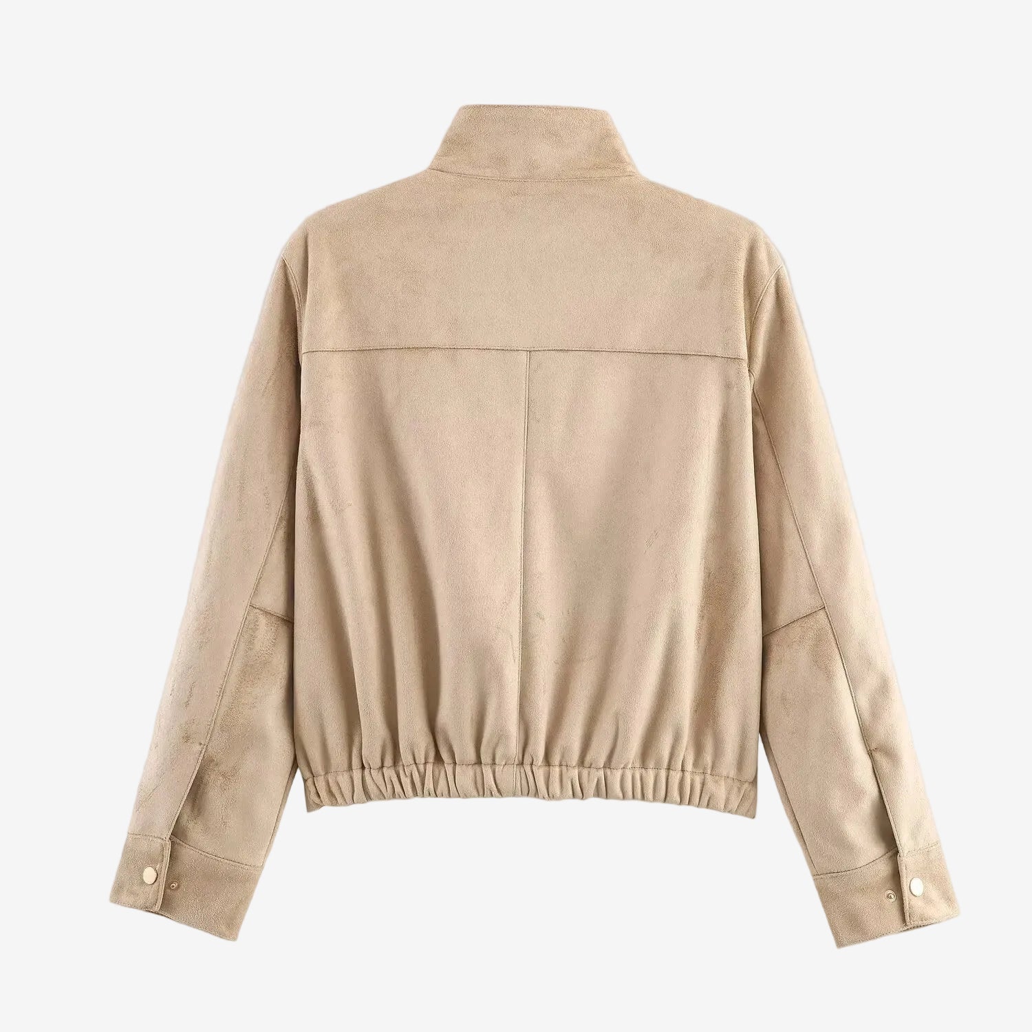 Khaki Anti Suede Jacket