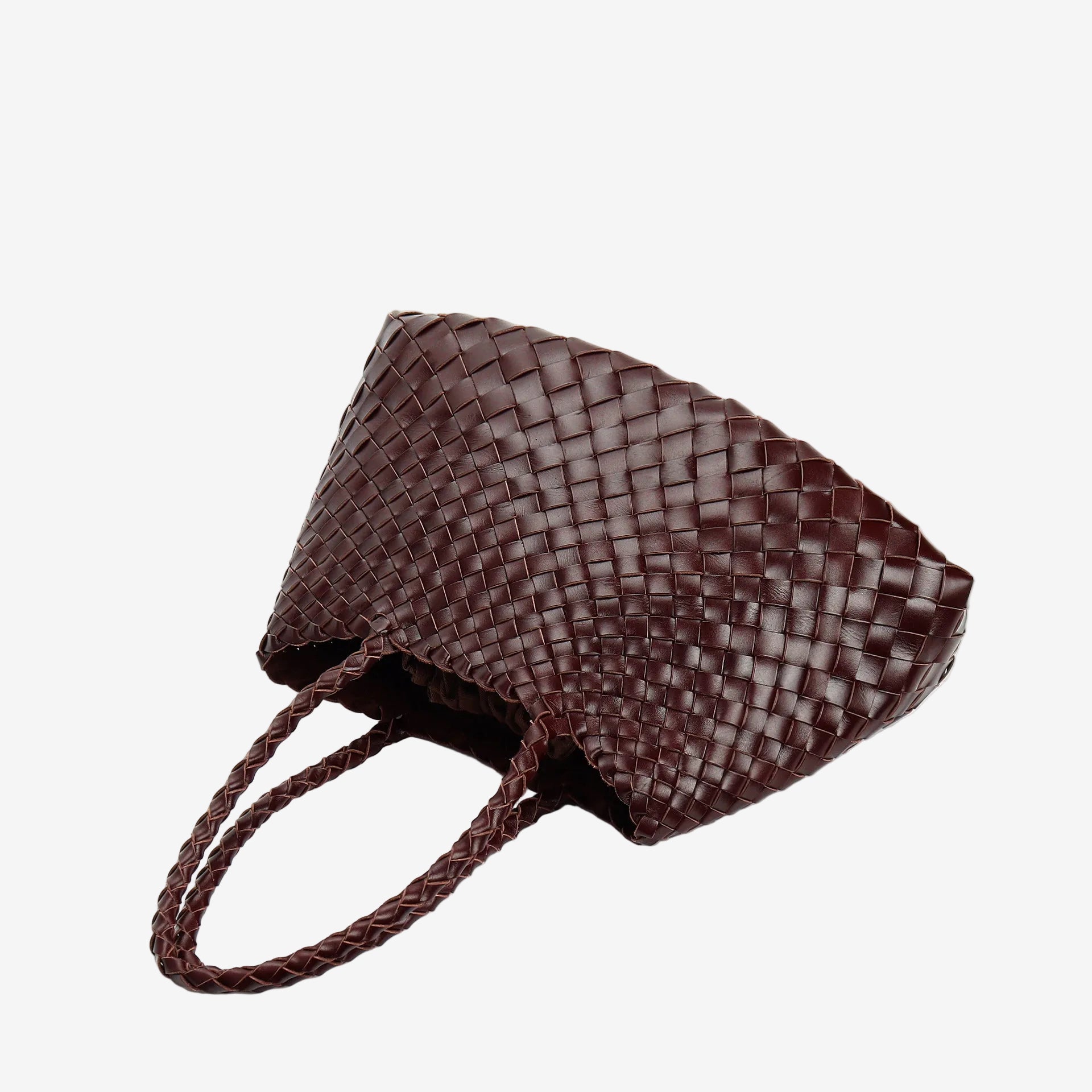 Woven Large Shoulder Handbag
