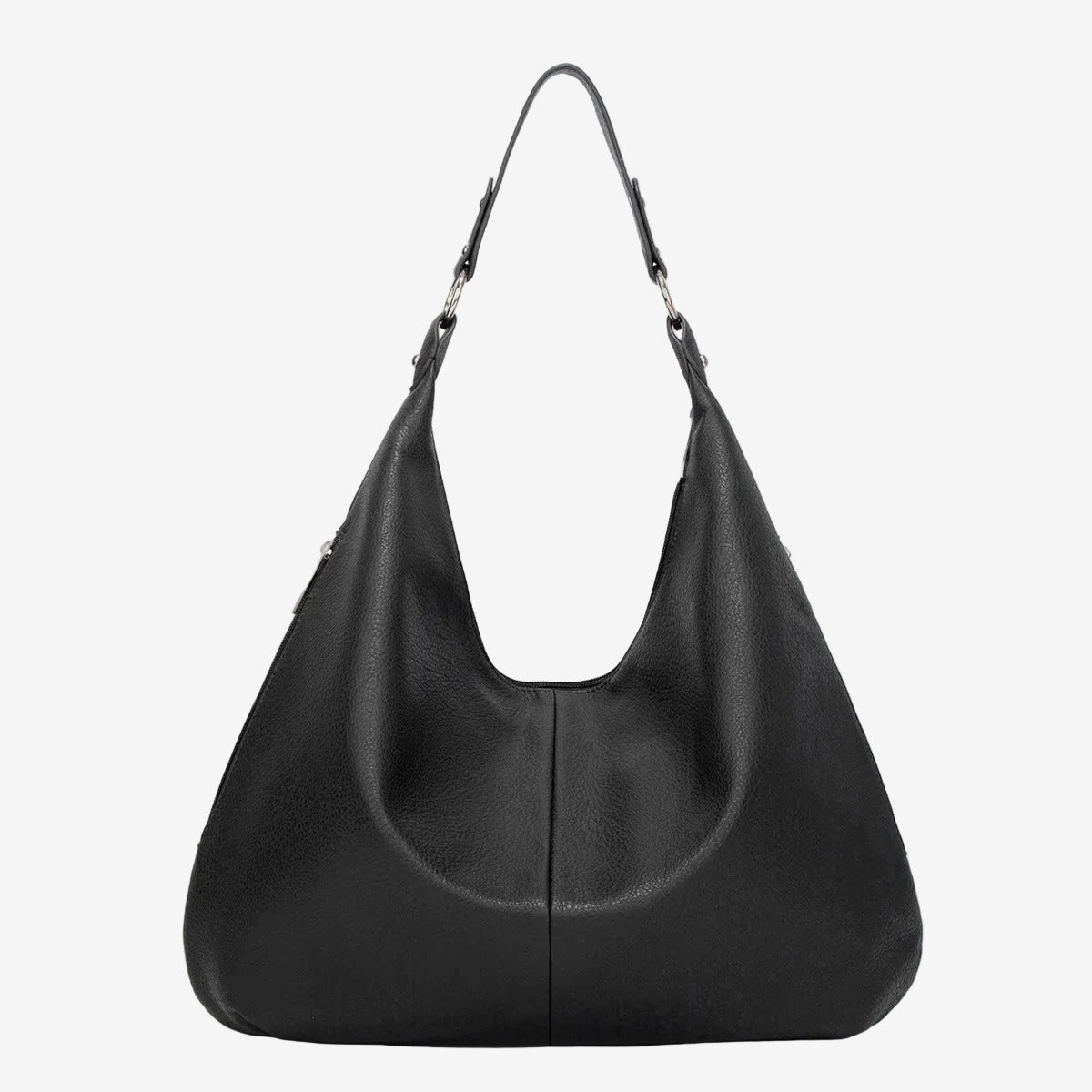Leather shoulder bag