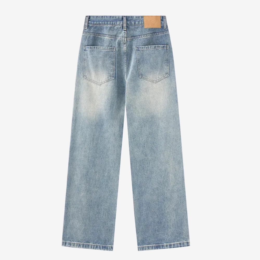 Faded Long Leg Denim
