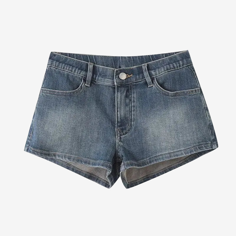 Vintage denim hotpants