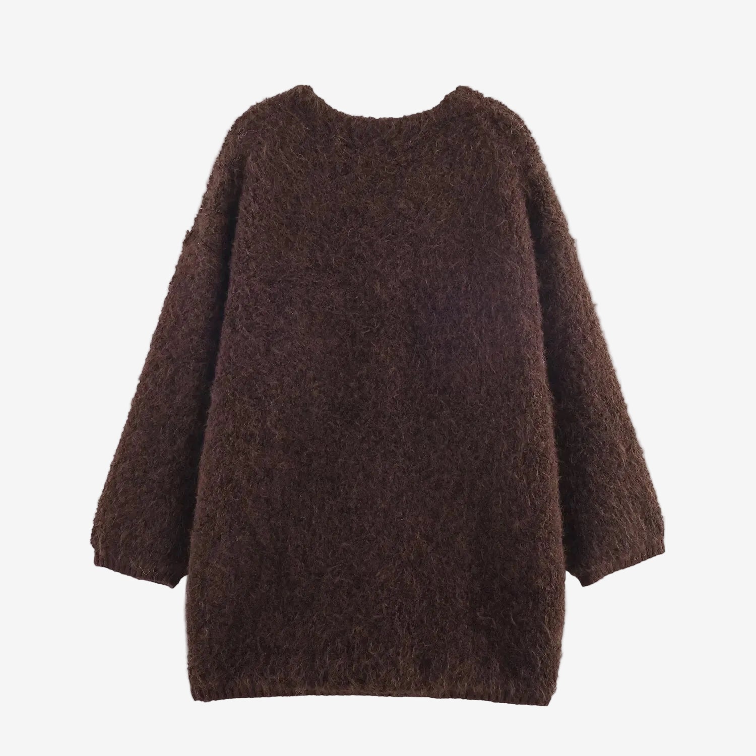 Towel knitted sweater jacket