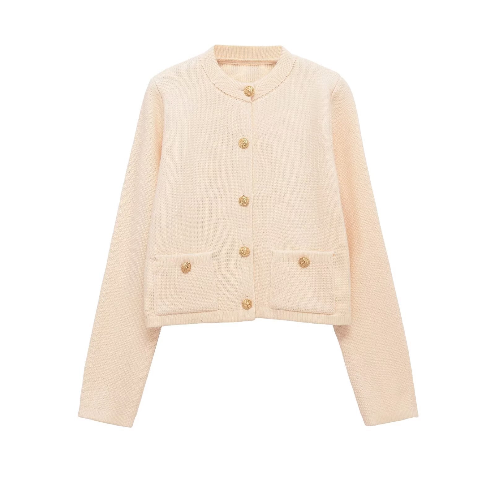 Knitted Button Jacket