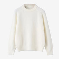 Grey round neck sweater