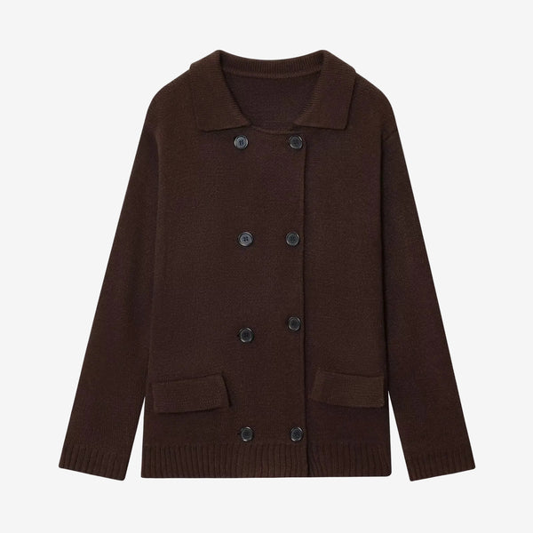 Schwarze Strickjacke