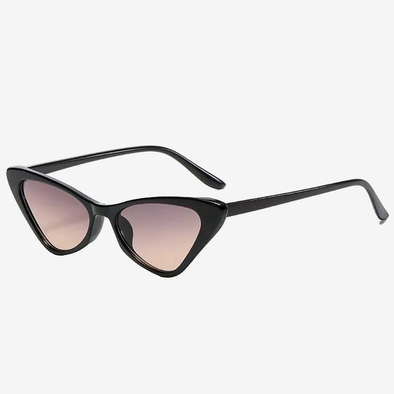 Farbige Cat-Eye-Sonnenbrille