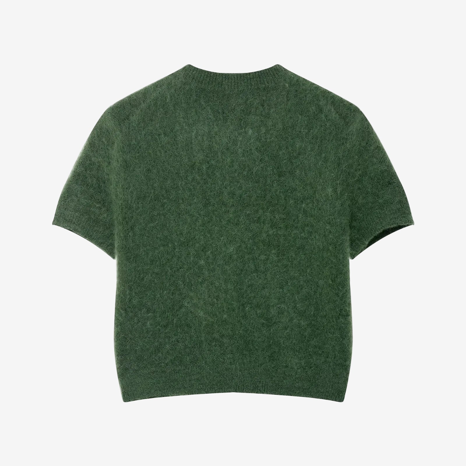 Short sleeved wool shirt