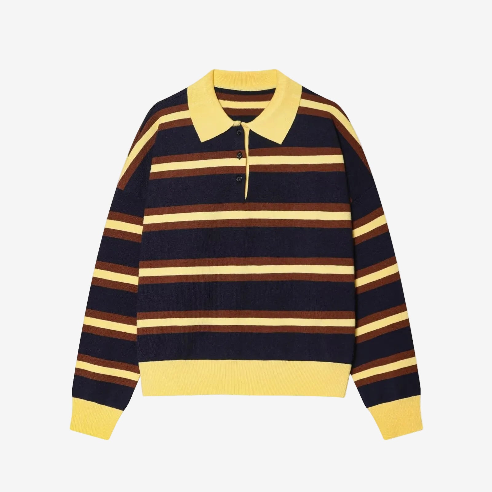 Gestreiftes Polohemd