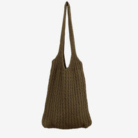 Wool Knit Shoulder Bag