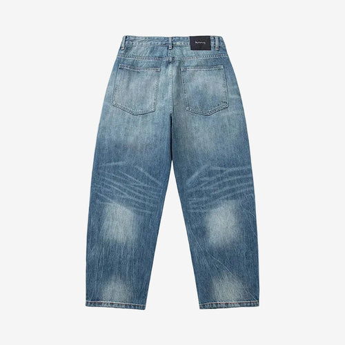 Bluewashed Straight Leg Denim