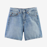 Mid-Waist-Jeansshorts