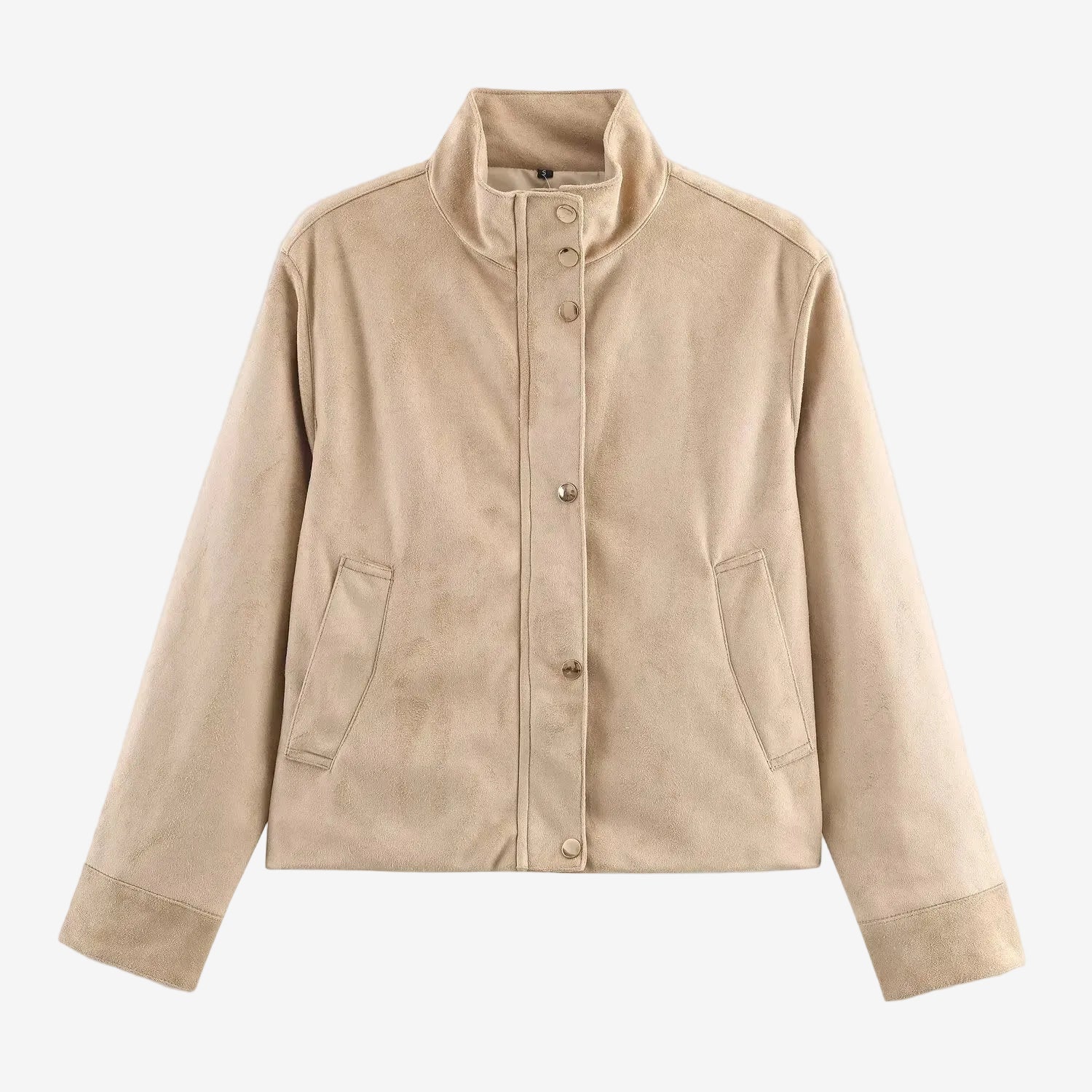 Khaki Anti Suede Jacket