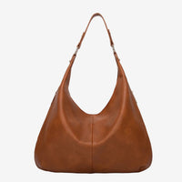 Leather shoulder bag