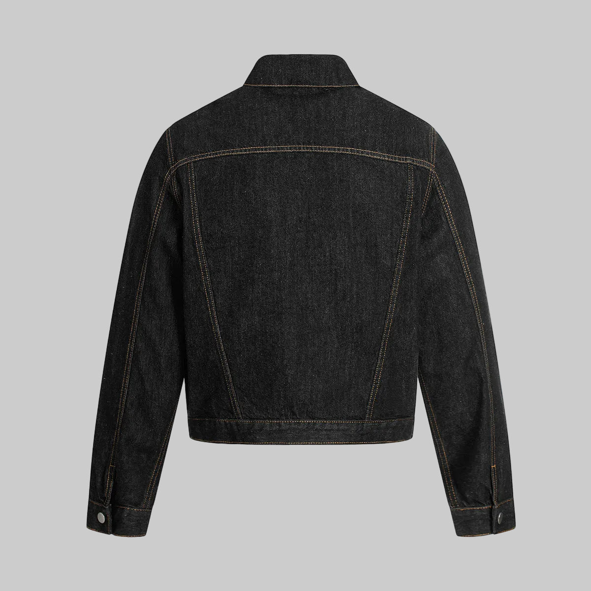 Black denim workwear jacket