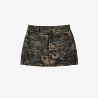Tarn-Jeansrock-Shorts