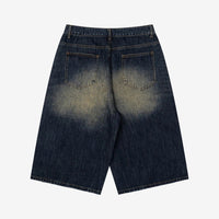 Distressed Jeansshorts