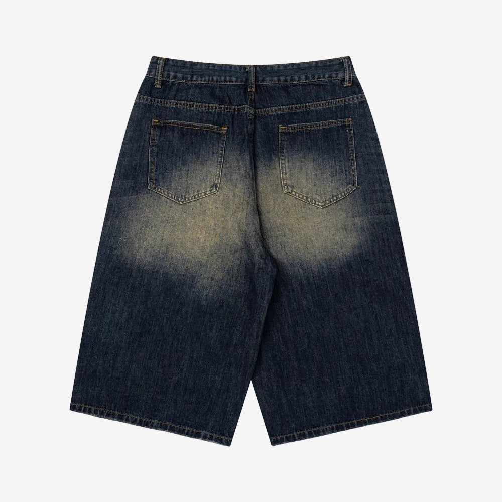 Distressed Jeansshorts