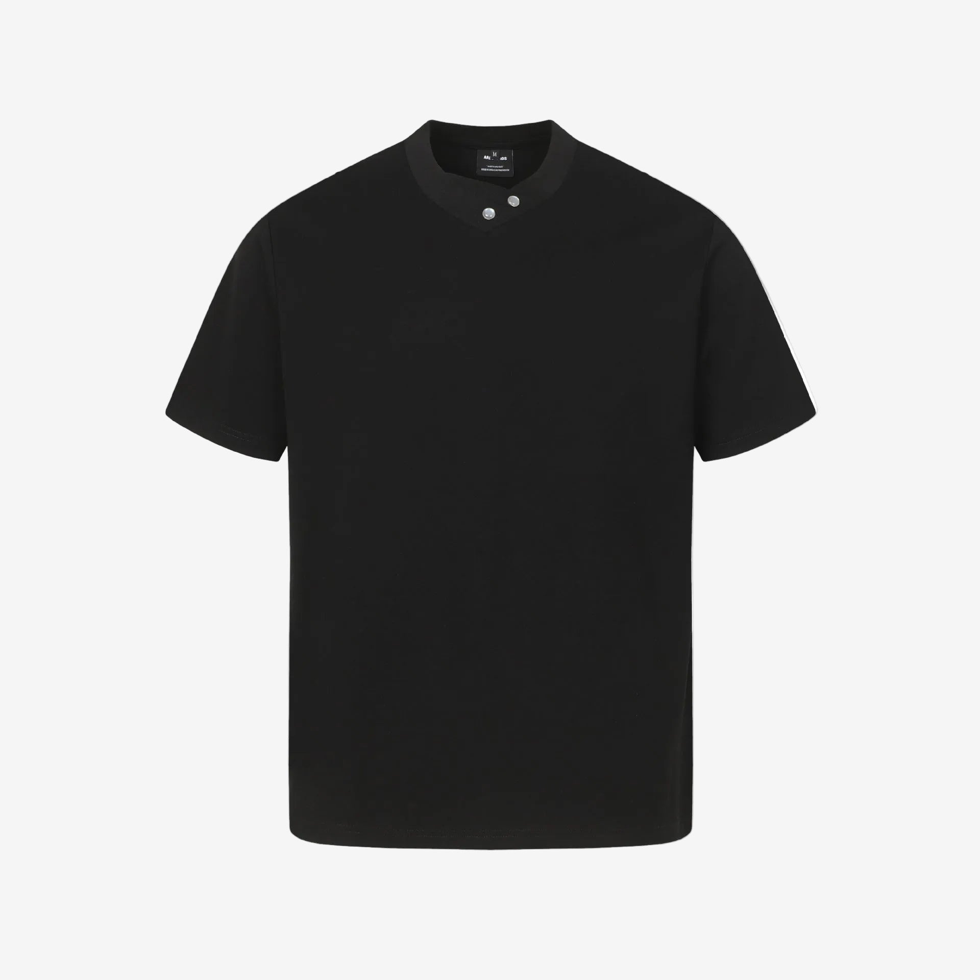 Short Sleeved Round Collar T-Shirt